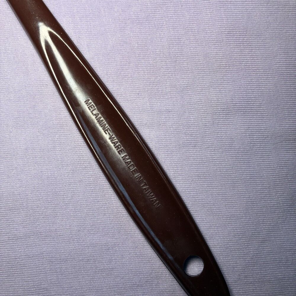 Vintage Collectible Melamine Brown Plastic Spatula - Picture 2 of 7
